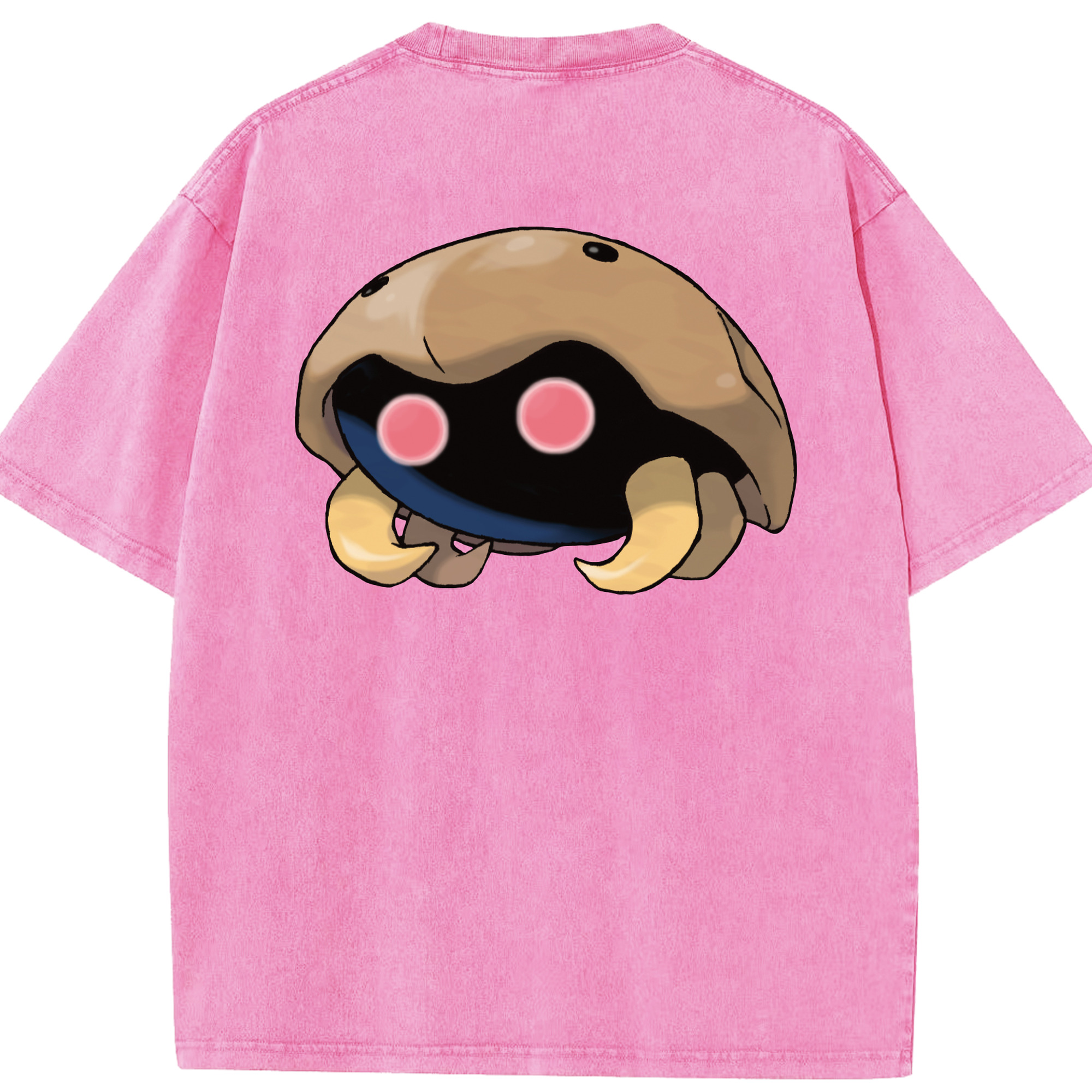 （画像用） ポケットモンスター Pokémon 綿100% ヴィンテージ風 半袖Tシャツ（背面プリント）